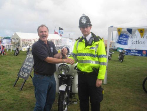 Alex getting nicked